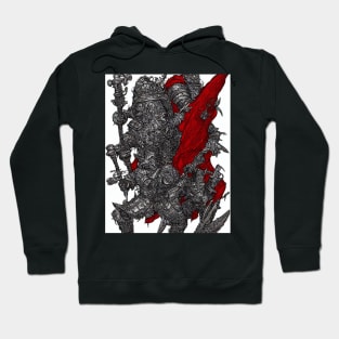 Bear Monster Strong Outline Hoodie